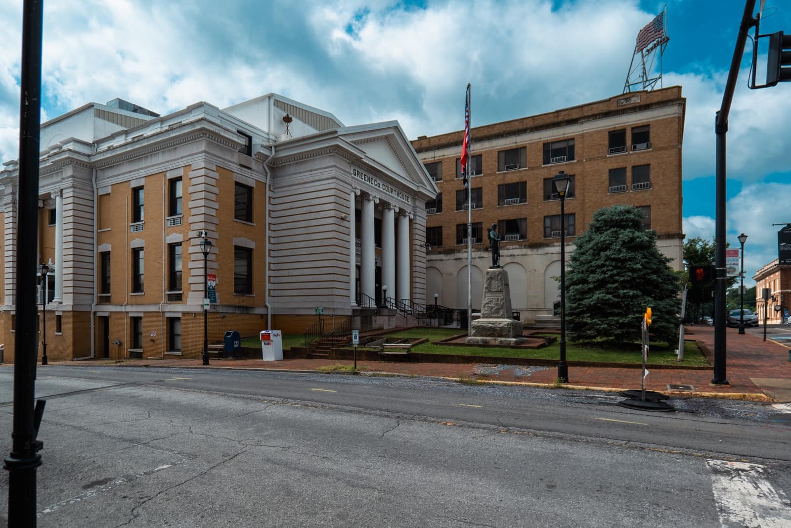 The Greene County courthouse